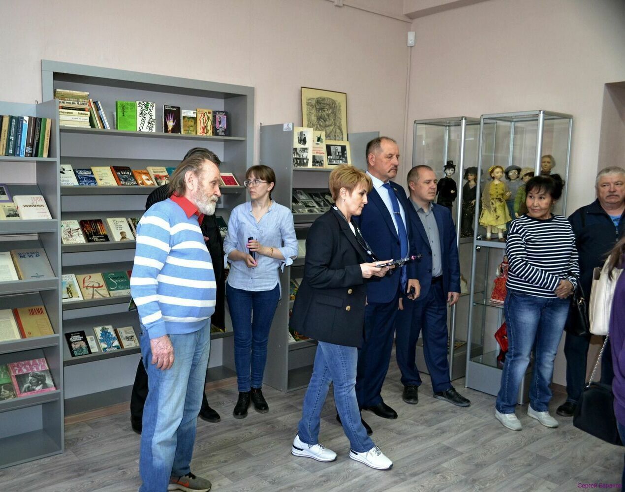 Музей Виля Липатова в ДК "Лесопильщик" с. Тогур. 